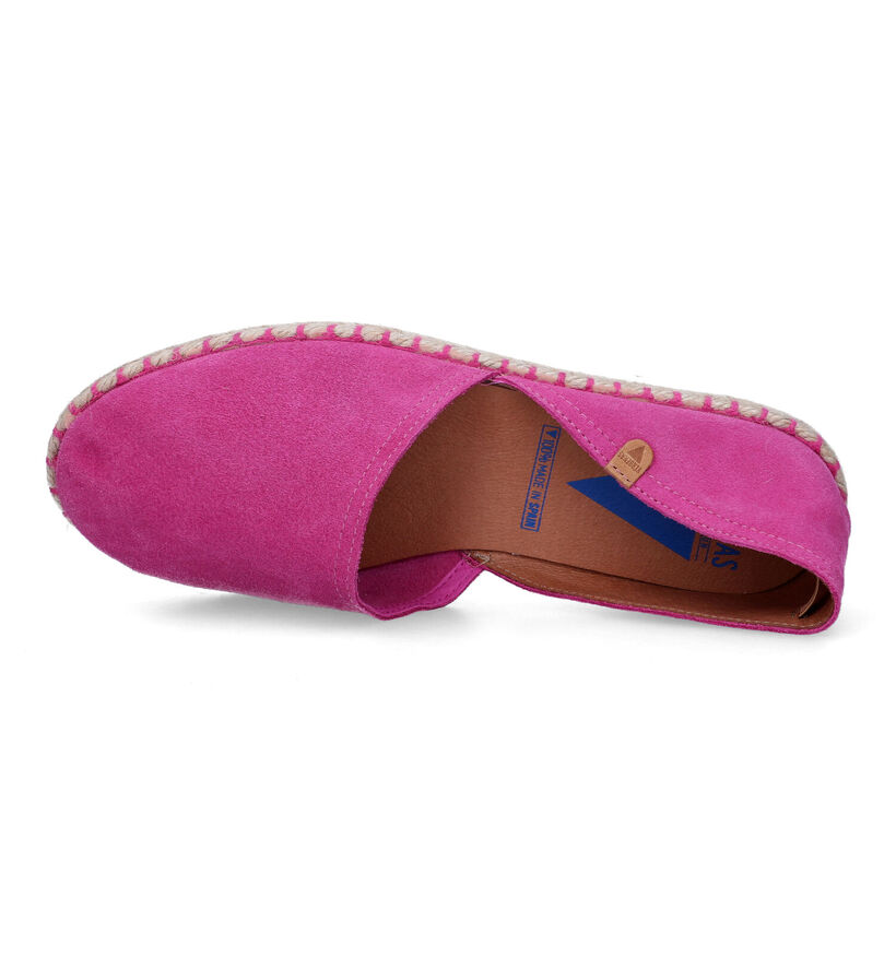 Verbenas Carmen Espadrilles en Fuchsia pour femmes (325225)