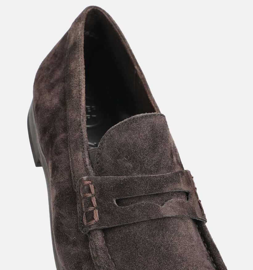 Paul Green Donkerbruine Loafers voor dames (379778)