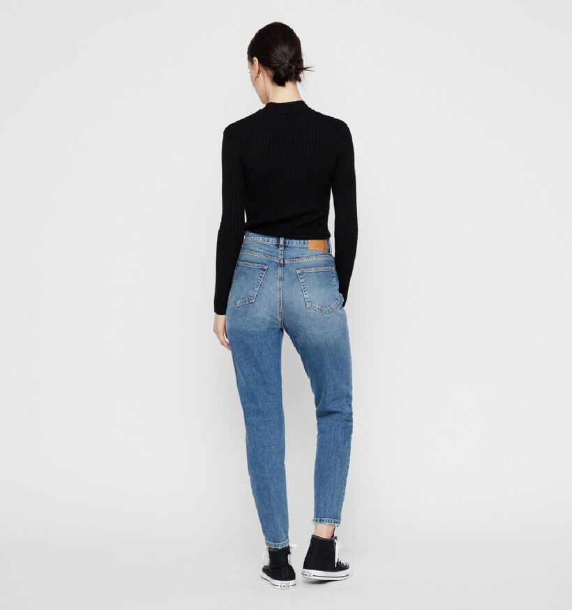 Pieces Leah Mom Jeans en Bleu (298642)