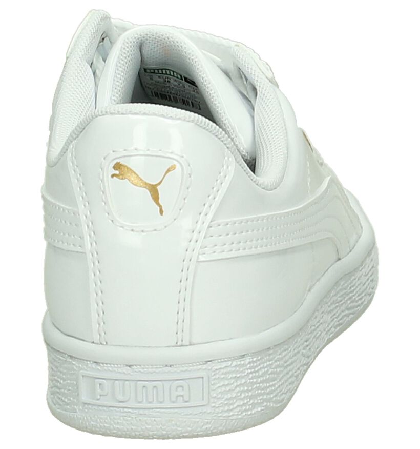Puma Basket Heart Patent Baskets en Rose pour femmes (209961)