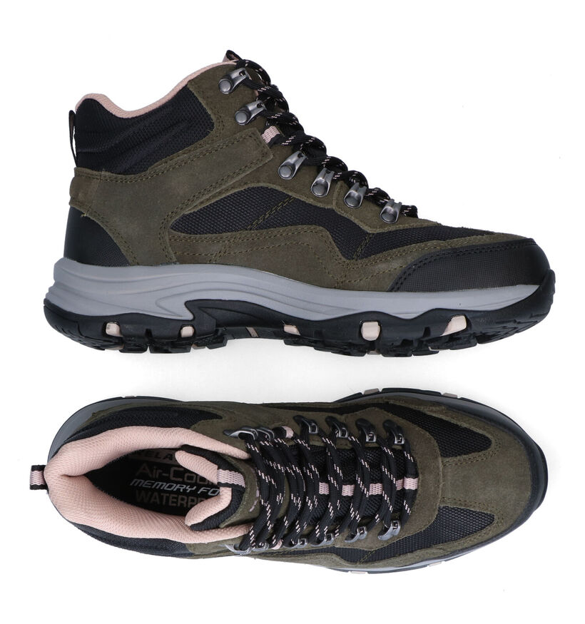 Skechers Trego Base Chaussures de randonnée en Marron en textile (293953)