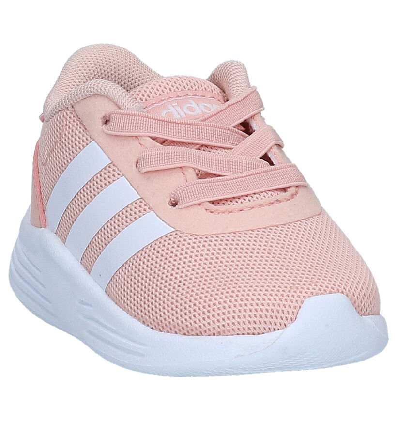 adidas Lite Racer Baskets en Rose en simili cuir (293301)