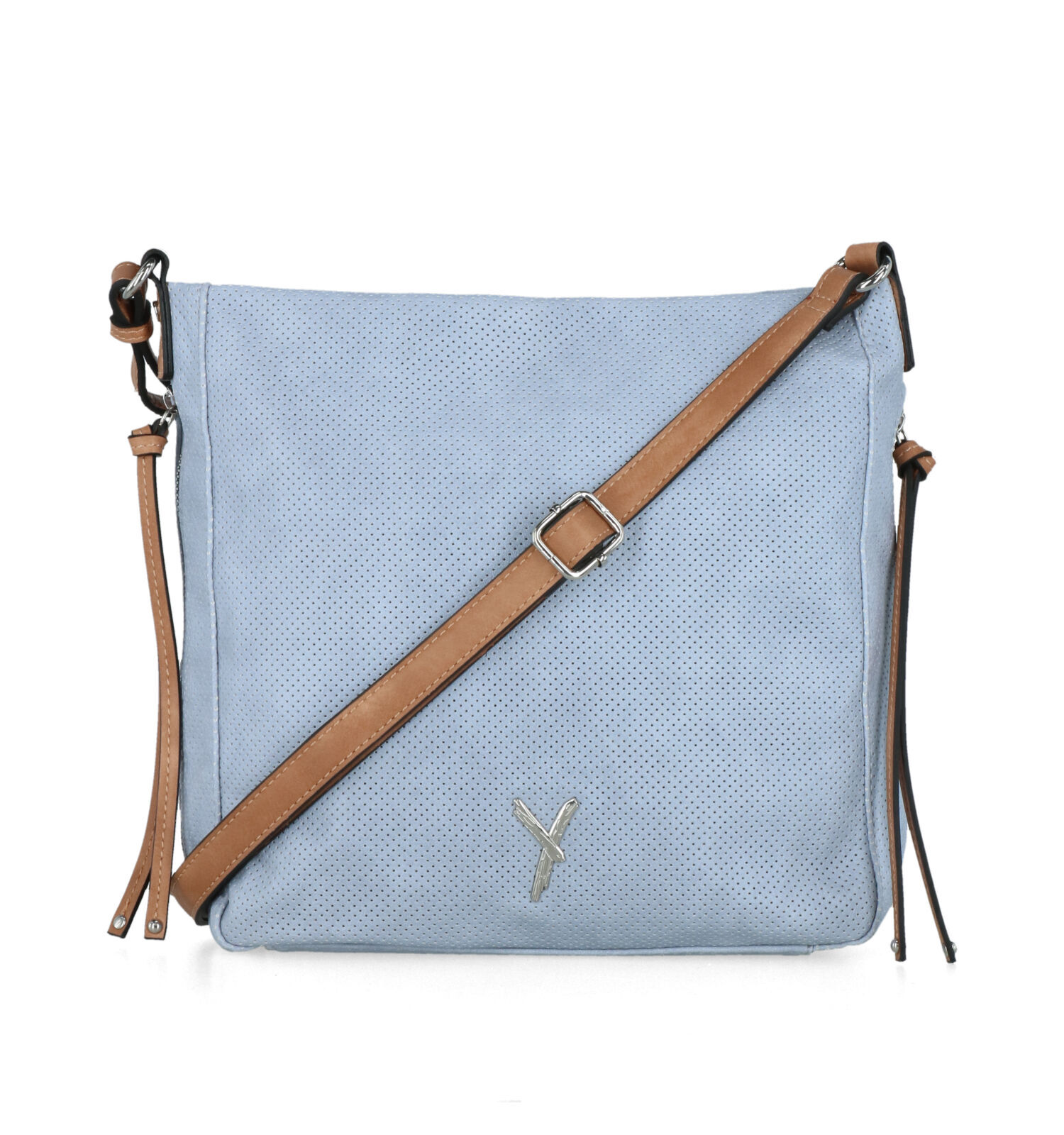 Grijze hotsell crossbody tas