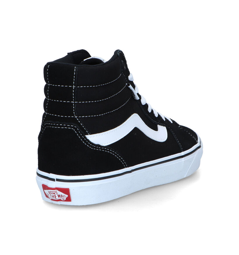 Vans Filmore Hi Baskets de skate en Bleu pour hommes (337030)