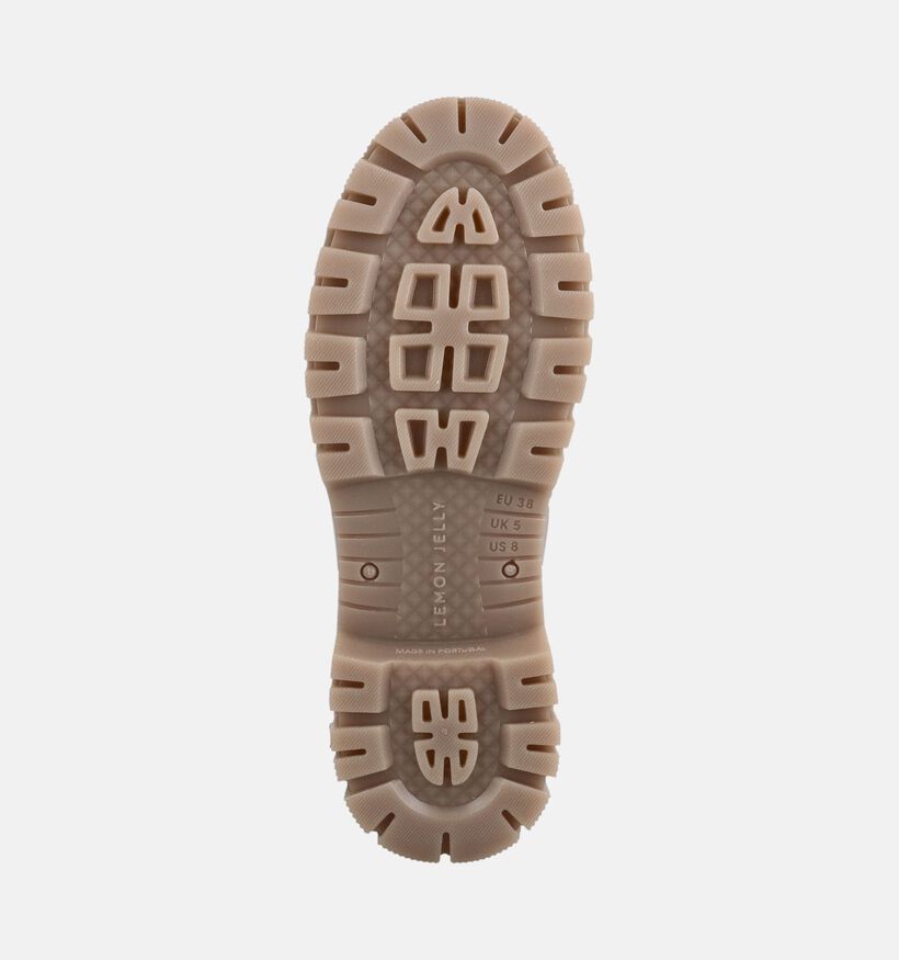 Lemon Jelly Peachy Bottines Chelsea en Beige pour femmes (381091) - pour semelles orthop&eacute;diques