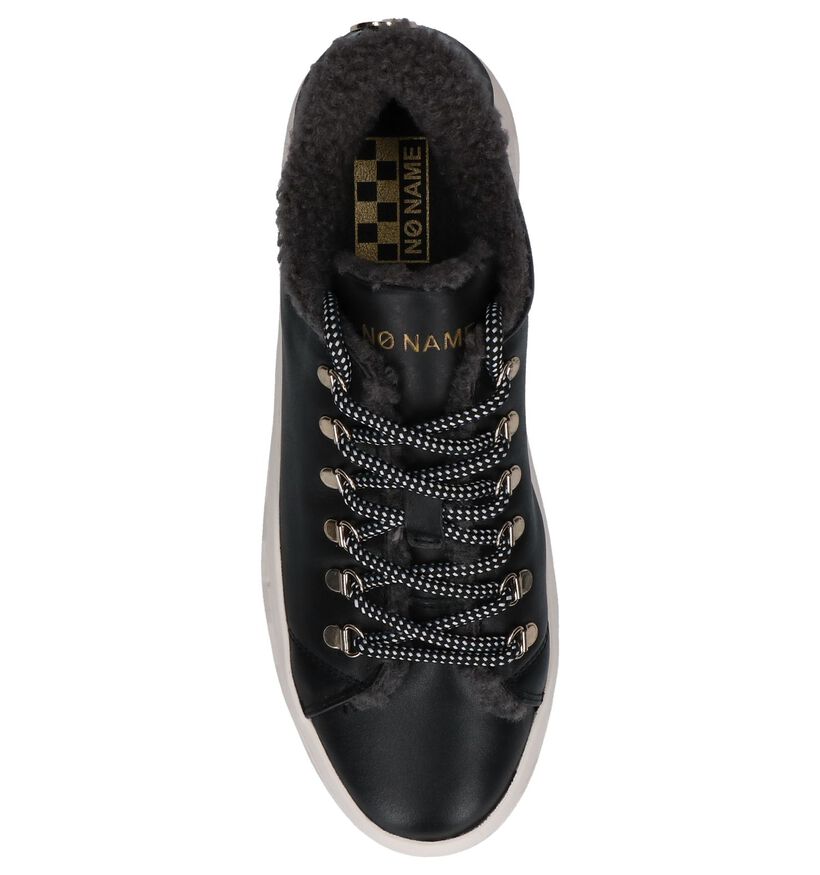 No Name Ginger Zwarte Sneakers in leer (233036)