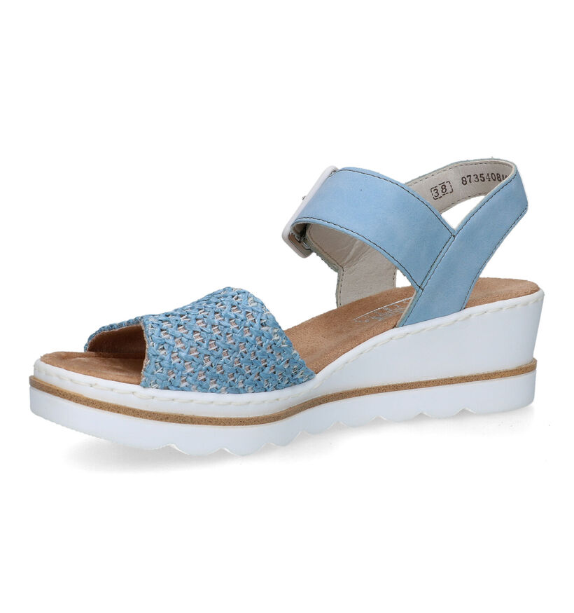 Rieker Blauwe Sandalen voor dames (323668)