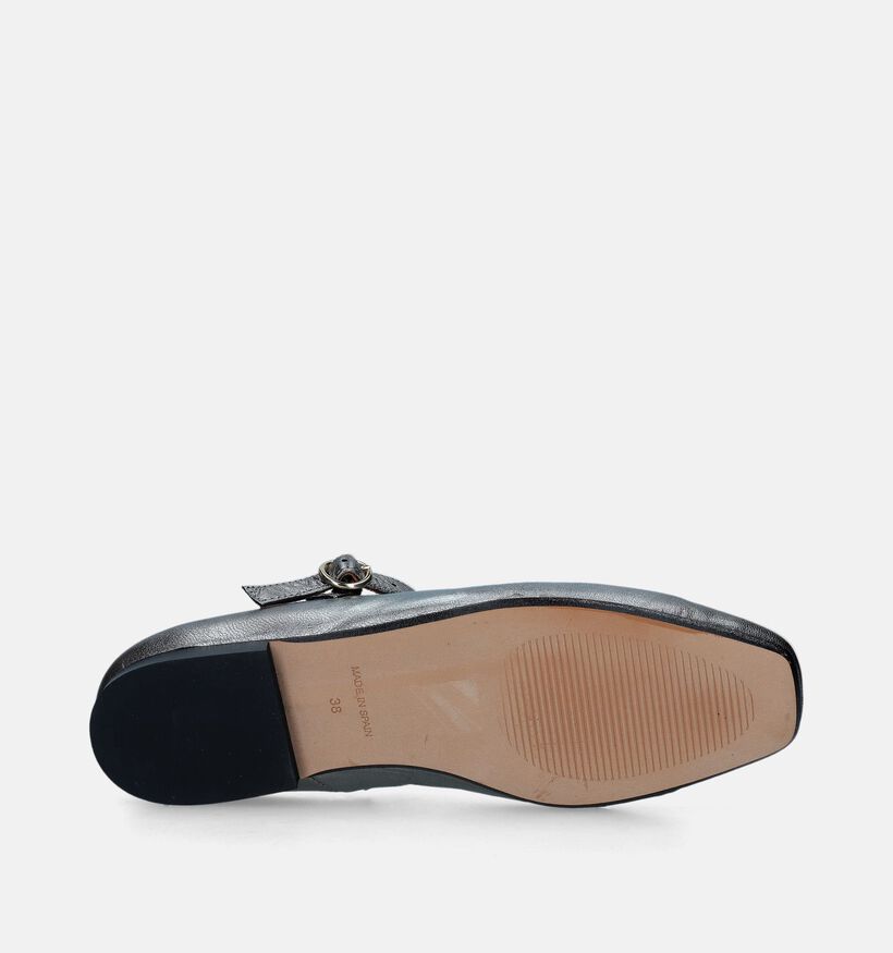 KMB Zilveren Ballerina's Met bandje voor dames (349212)