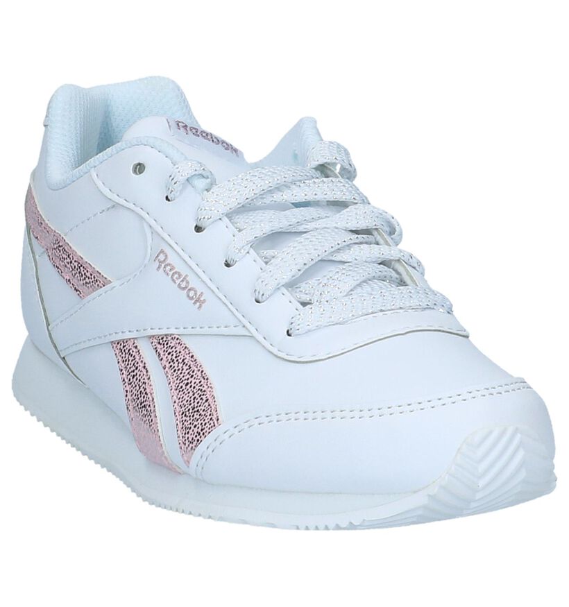 Witte Sneakers Reebok Royal CL Jog in imitatieleer (221690)