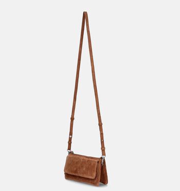 DSTRCT Crossbody tassen Cognac/Bruin/Roze/Groen