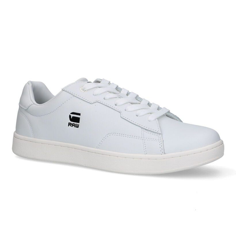 G-Star Cadet Lea Chaussures à lacets en Blanc pour hommes (320073) - pour semelles orthopédiques