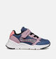 Geox Loftus Blauwe Sneakers voor meisjes (345960) - geschikt voor steunzolen