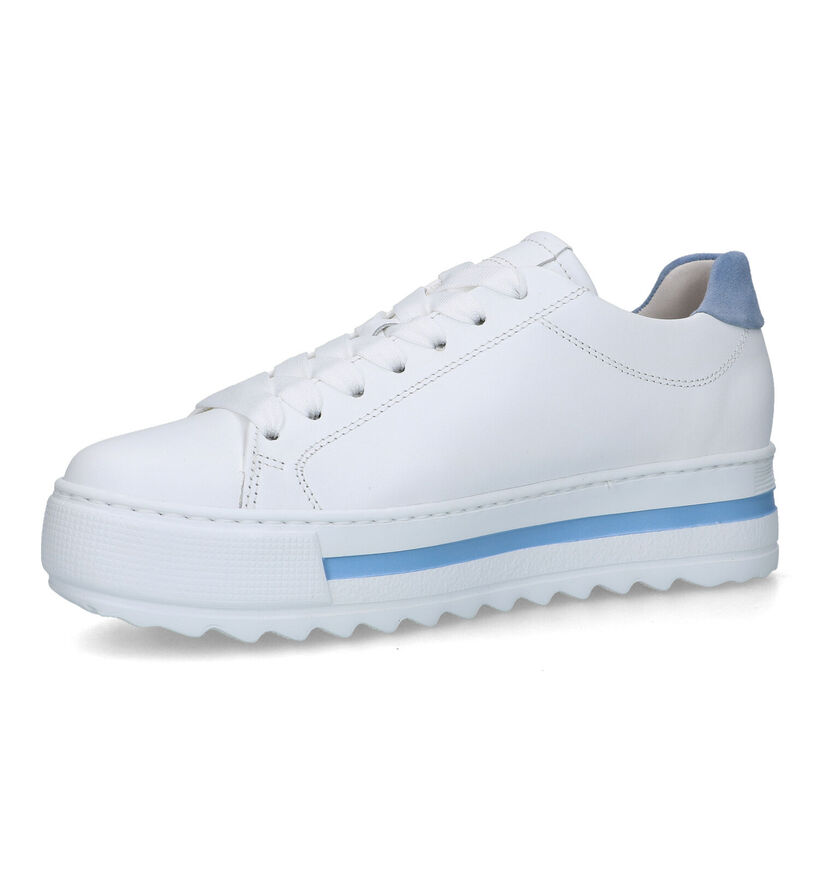 Gabor Optifit Witte Sneakers voor dames (319484) - geschikt voor steunzolen