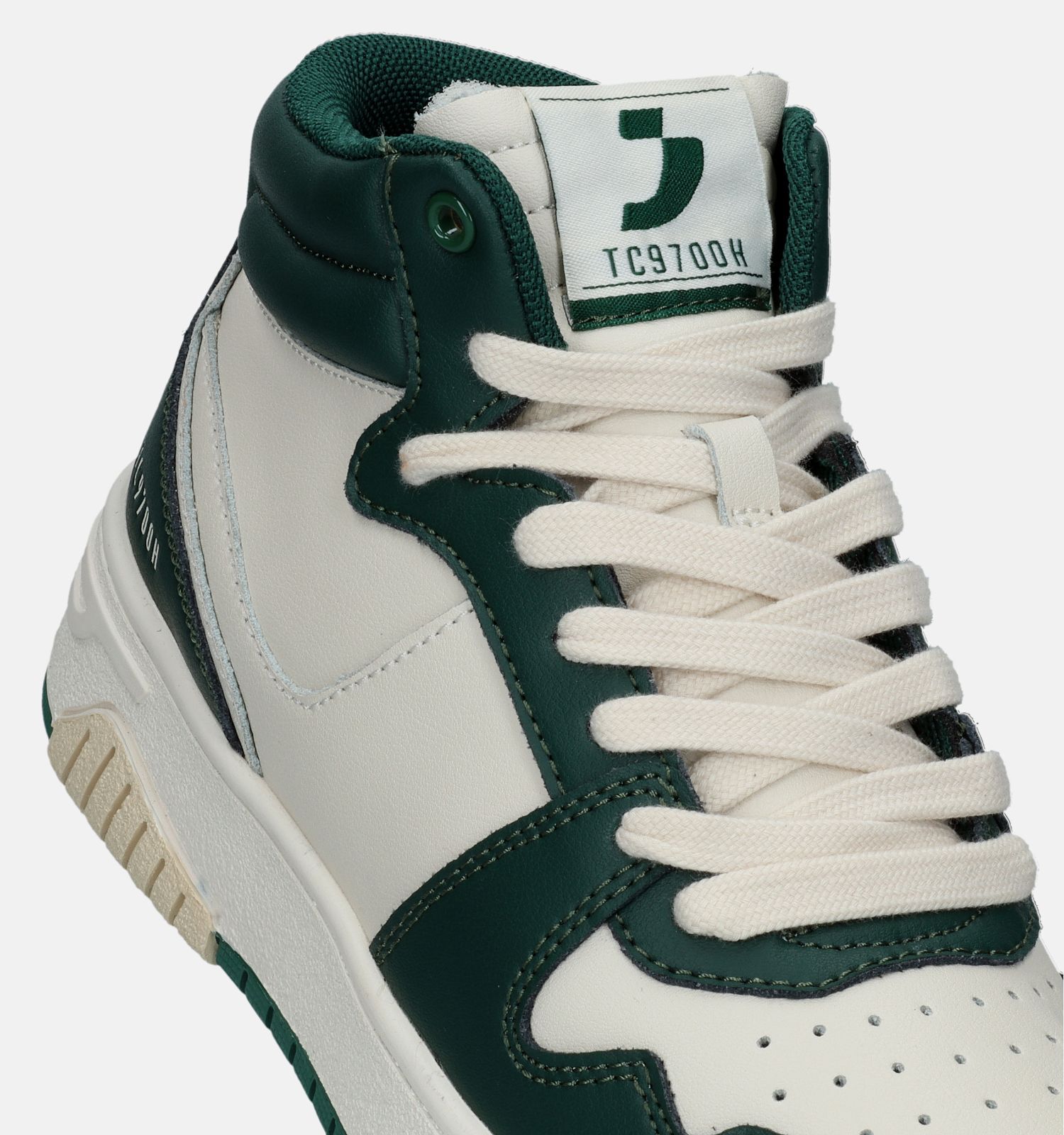 Safety Jogger Lifestyle Witte Hoge Sneakers Jongens Meisjes