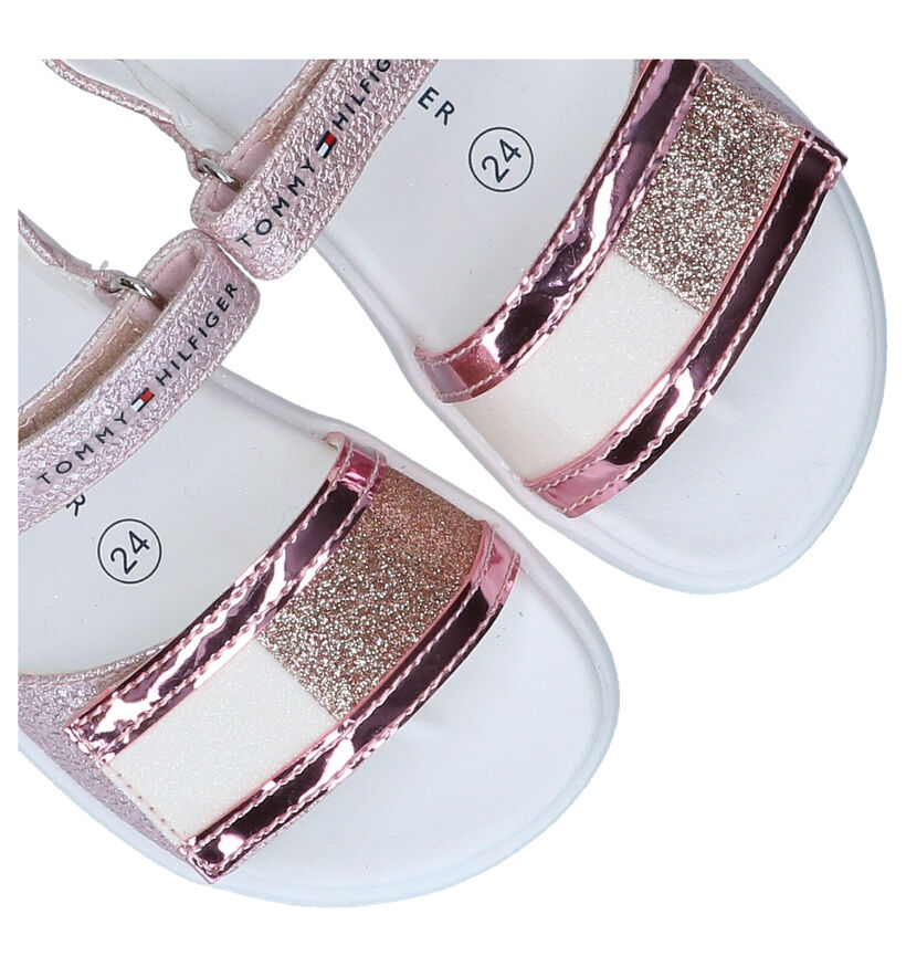 Tommy Hilfiger Roze Sandalen in kunstleer (285736)