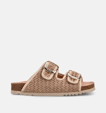 Scholl Slippers Beige