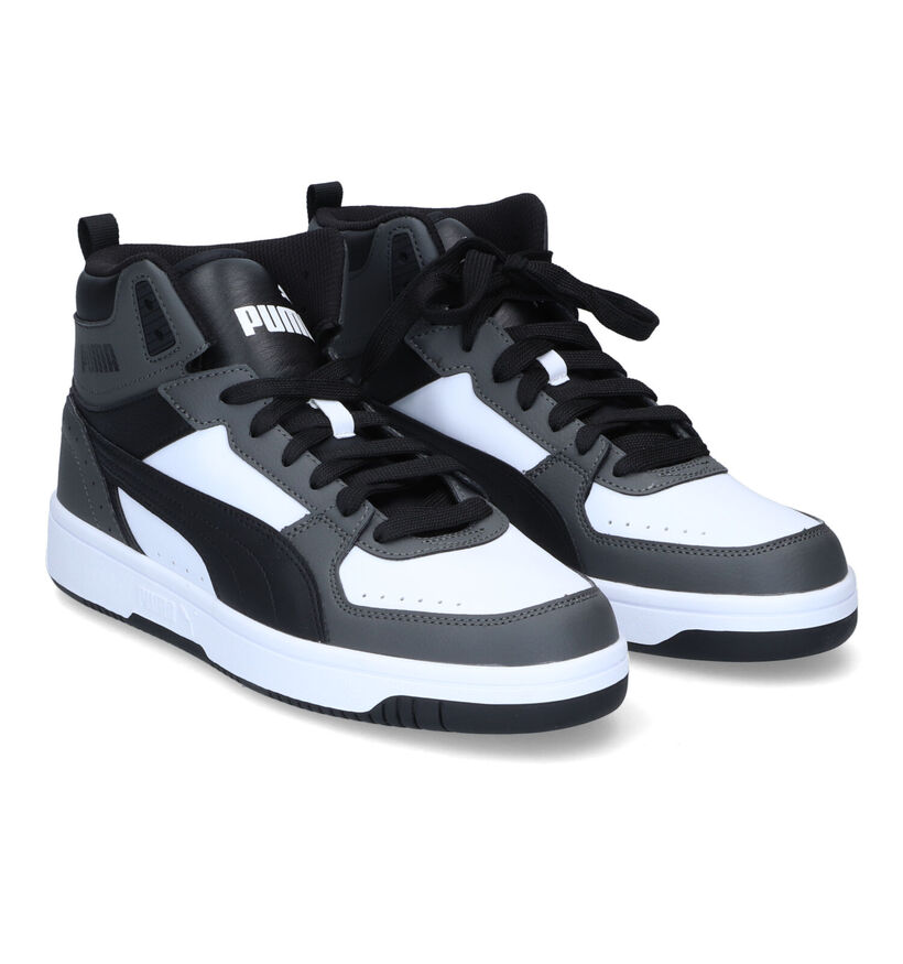Puma Rebound Joy Baskets en Gris pour hommes (311249) - pour semelles orthopédiques