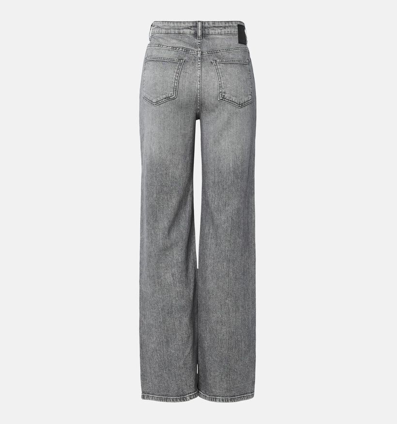 Pieces Silke L30 Grijze Jeansbroek voor dames (361161)