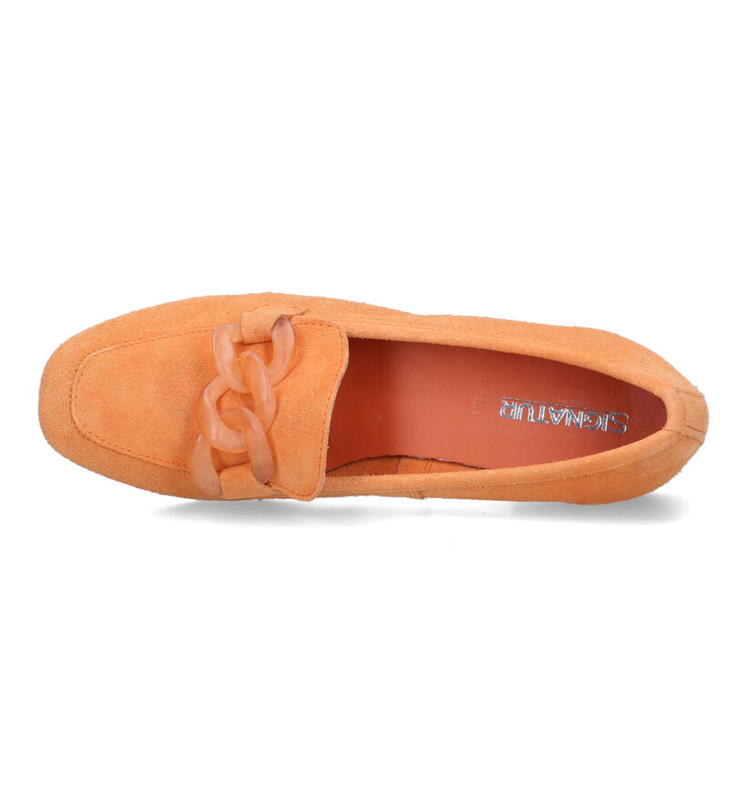 Signatur Loafers en Orange pour femmes (319747)