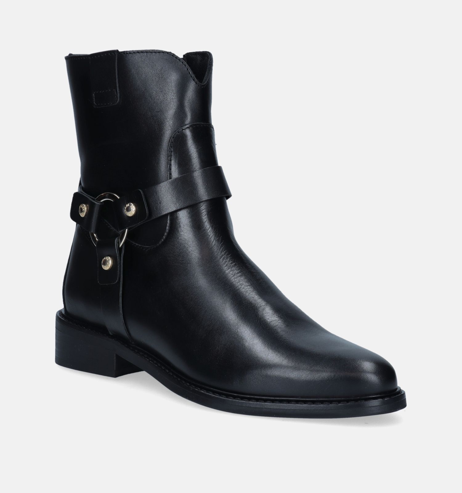 Scapa Zwarte Biker boots Dames Enkellaarsjes Online op TORFS.BE
