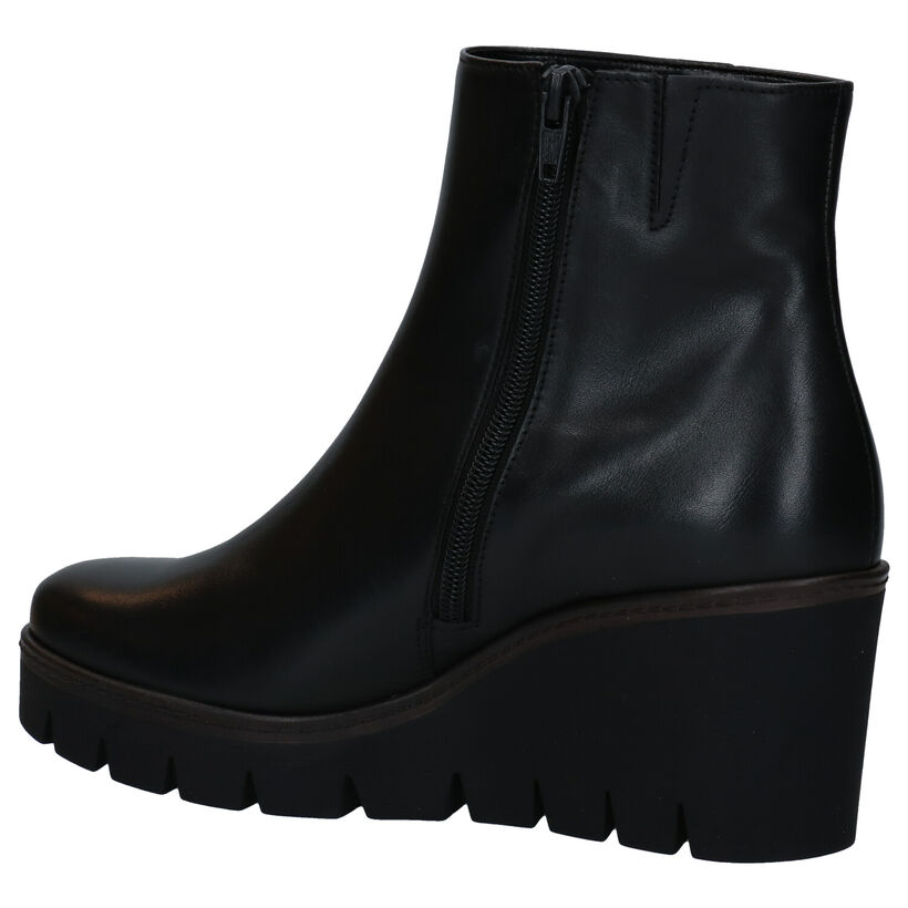 Gabor Best Fitting Bottillons en Noir en cuir (282449)