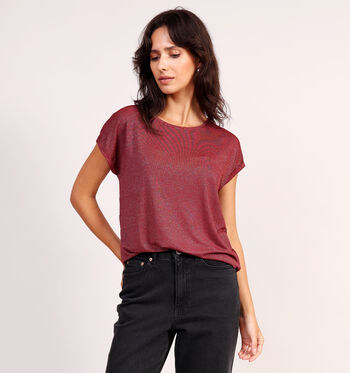 T-shirt bordeaux