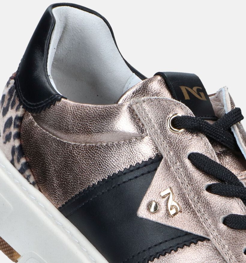 NeroGiardini Gouden Sneakers voor dames (347525) - geschikt voor steunzolen
