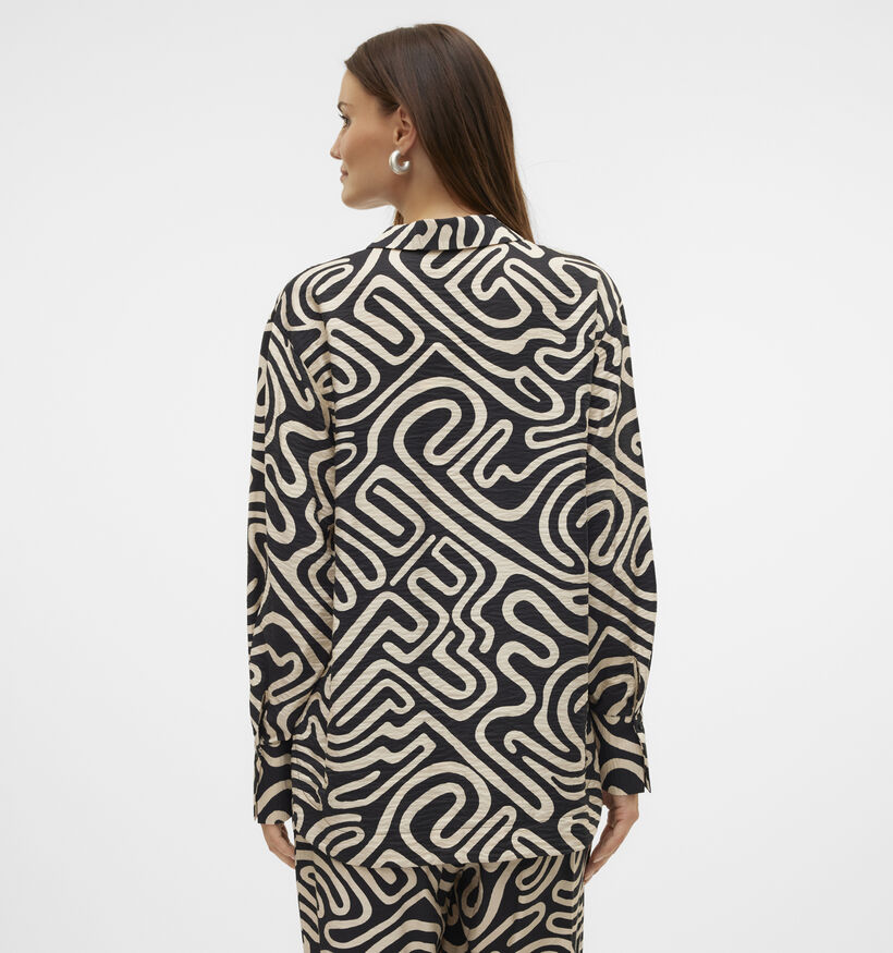 Vero Moda Vigdis Zwart Hemd voor dames (352135)