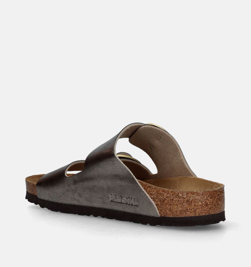 Birkenstock Arizona Birko Flor Bronzen Slippers voor dames (337972)