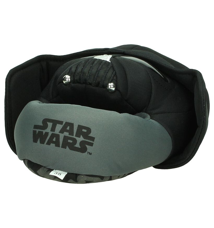 Zwarte Star Wars Darth Vader Pantoffels, , pdp