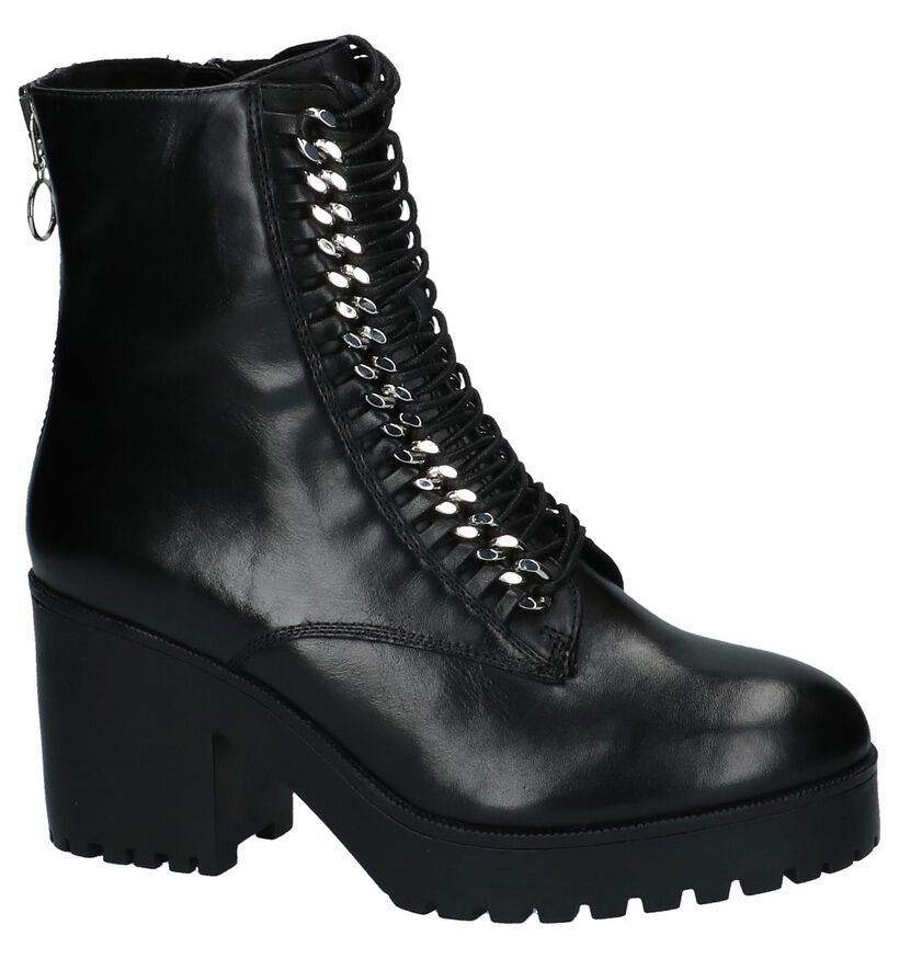 SPM Bottes basses en Noir en cuir (222268)