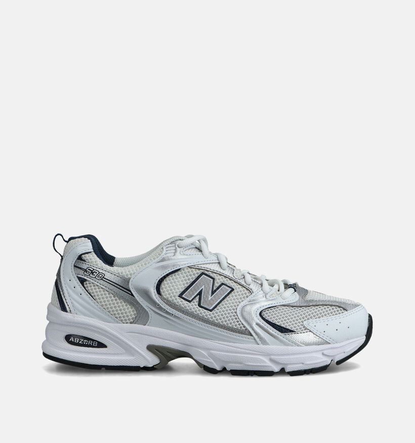 New Balance 530 Witte Sneakers voor heren, dames (362625) - geschikt voor steunzolen