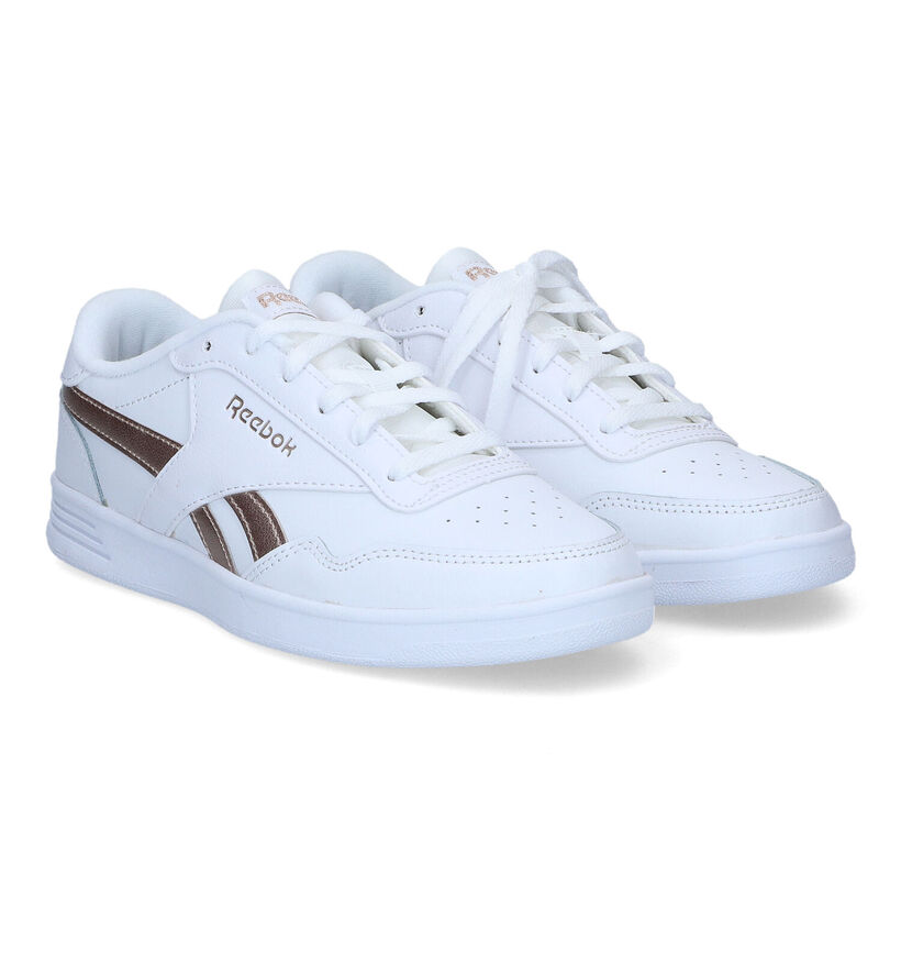 Reebok Royal Techque Baskets en Blanc pour femmes (311466) - pour semelles orthopédiques