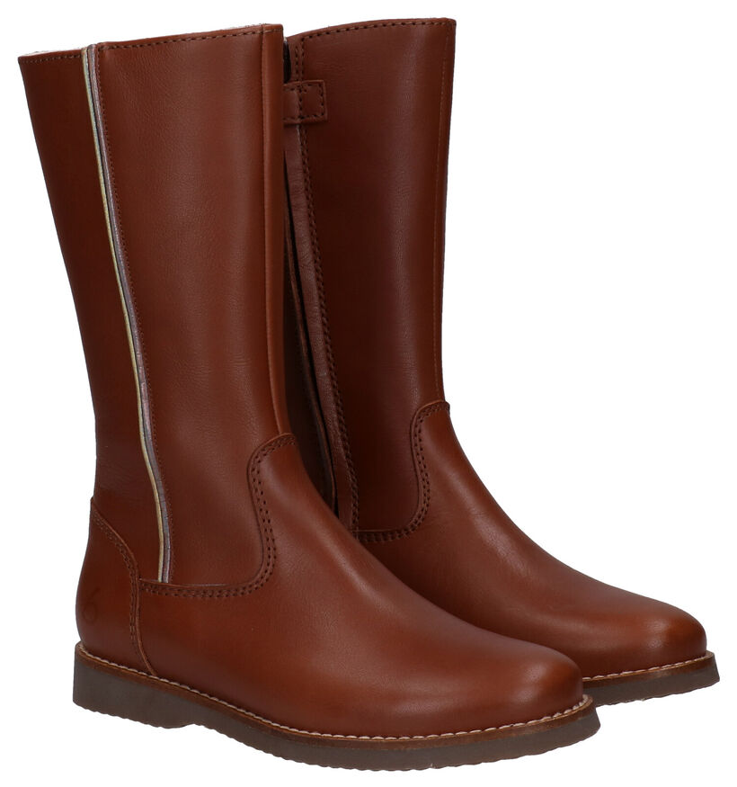 Beberlis Bottes hautes en Cognac en cuir (281135)