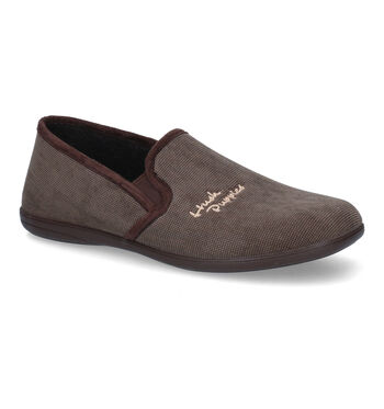 Pantoffels bruin