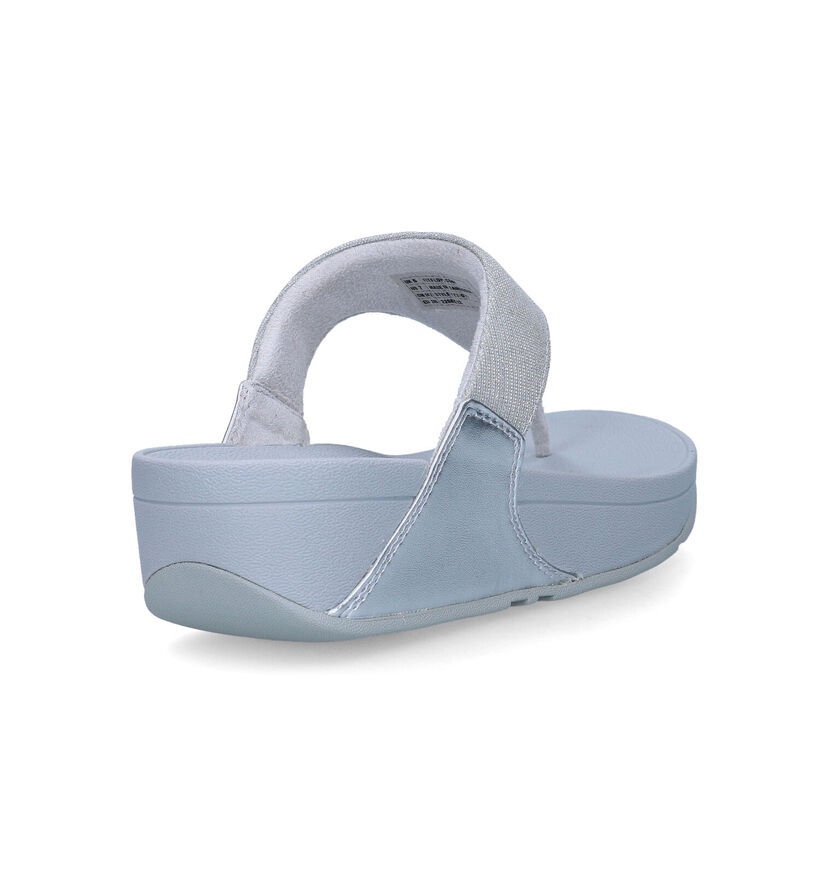 FitFlop Lulu Toepost Zwarte Teenslippers voor dames (353816)