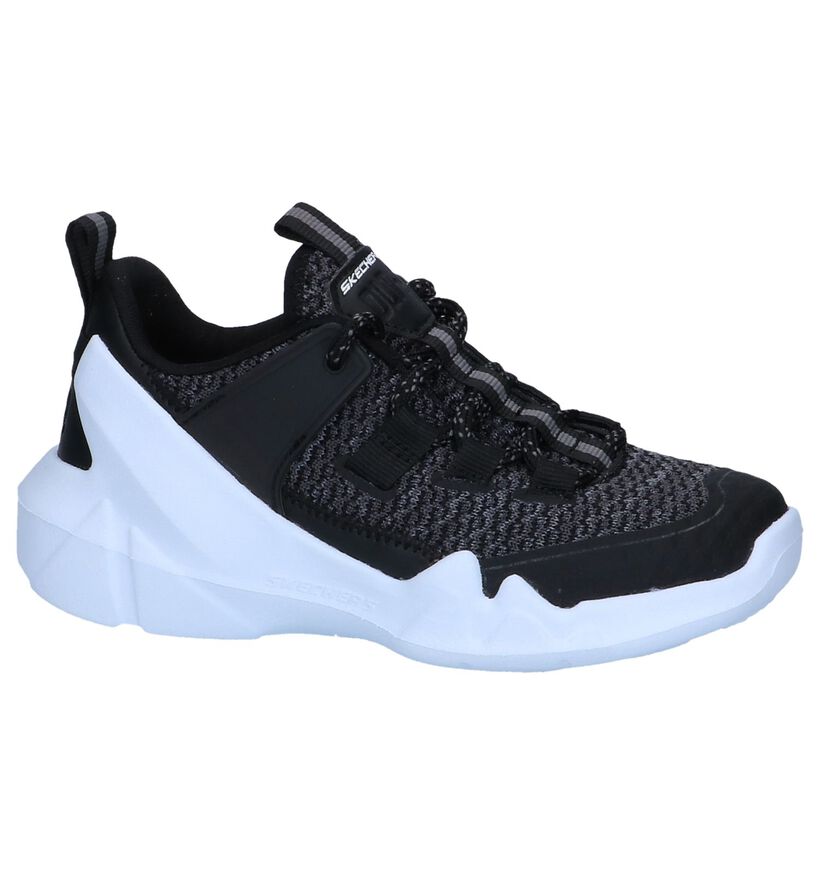 Zwarte Sneakers Skechers in stof (250720)