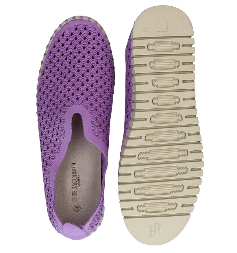 Ilse Jacobsen Tulip Groene Instappers voor dames (340290) - geschikt voor steunzolen