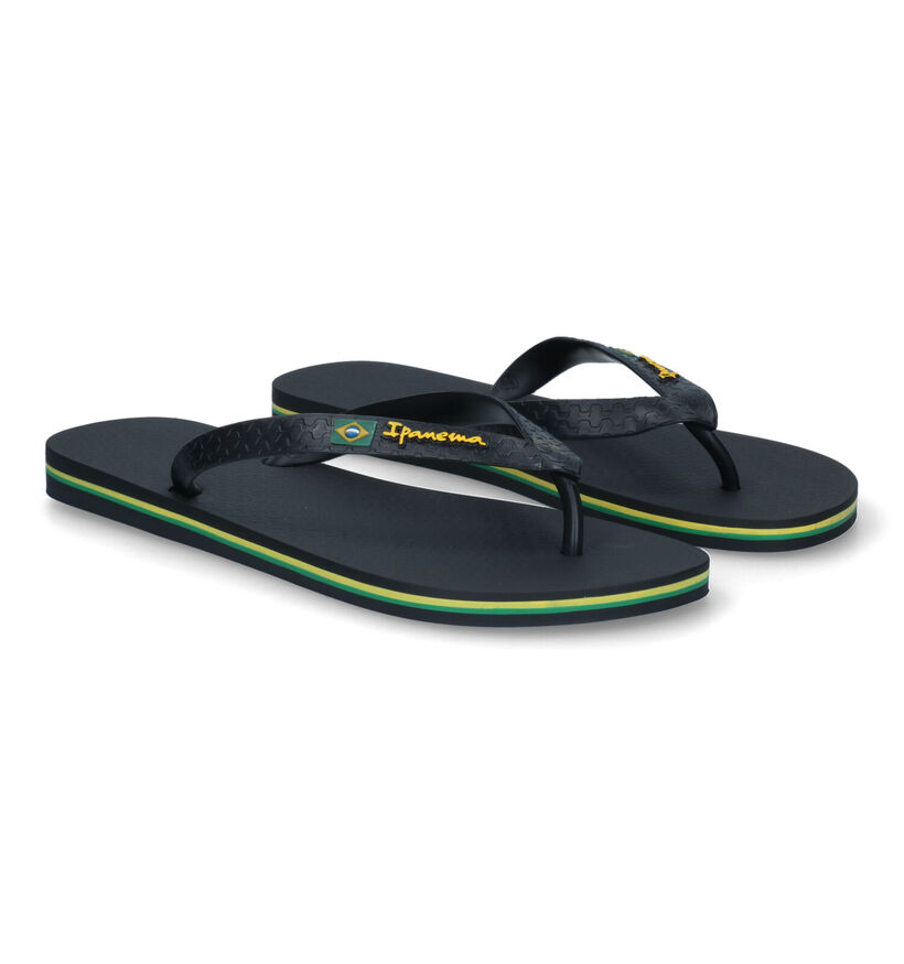 Ipanema Classic Brasil Zwarte Teenslippers voor jongens (322982)