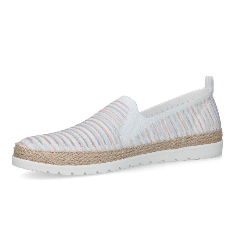 Skechers Bobs Flexpadrille Espadrilles en Écru en textile (324072)