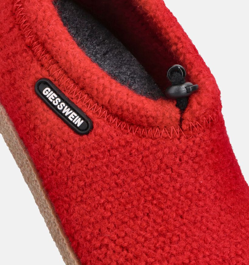 Giesswein Vent Blauwe Pantoffels Glesswein Vent Rode Pantoffels voor dames (370239) - geschikt voor steunzolen