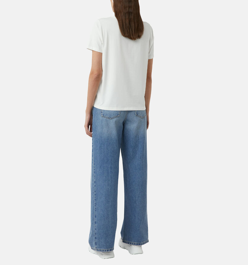comma Witte T-shirt voor dames (364454)