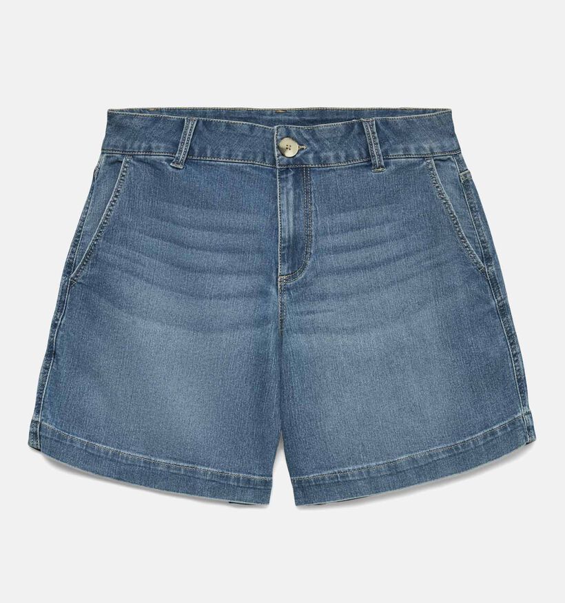 Vero Moda Curve Berit Blauwe Short voor dames (369341)