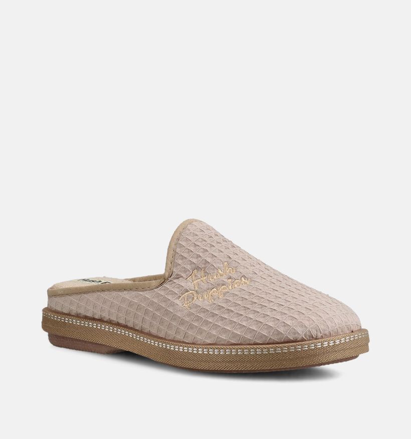 Hush Puppies Pantoufles ouvertes en Beige pour femmes (370588)