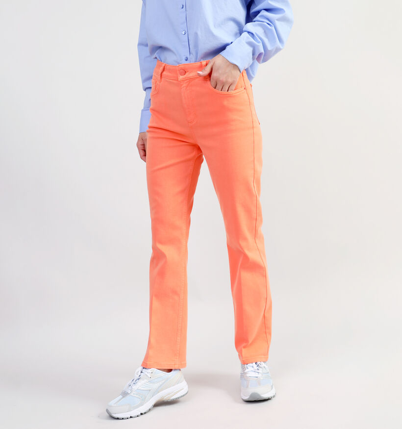 comma casual identity Oranje Broek voor dames (337515)
