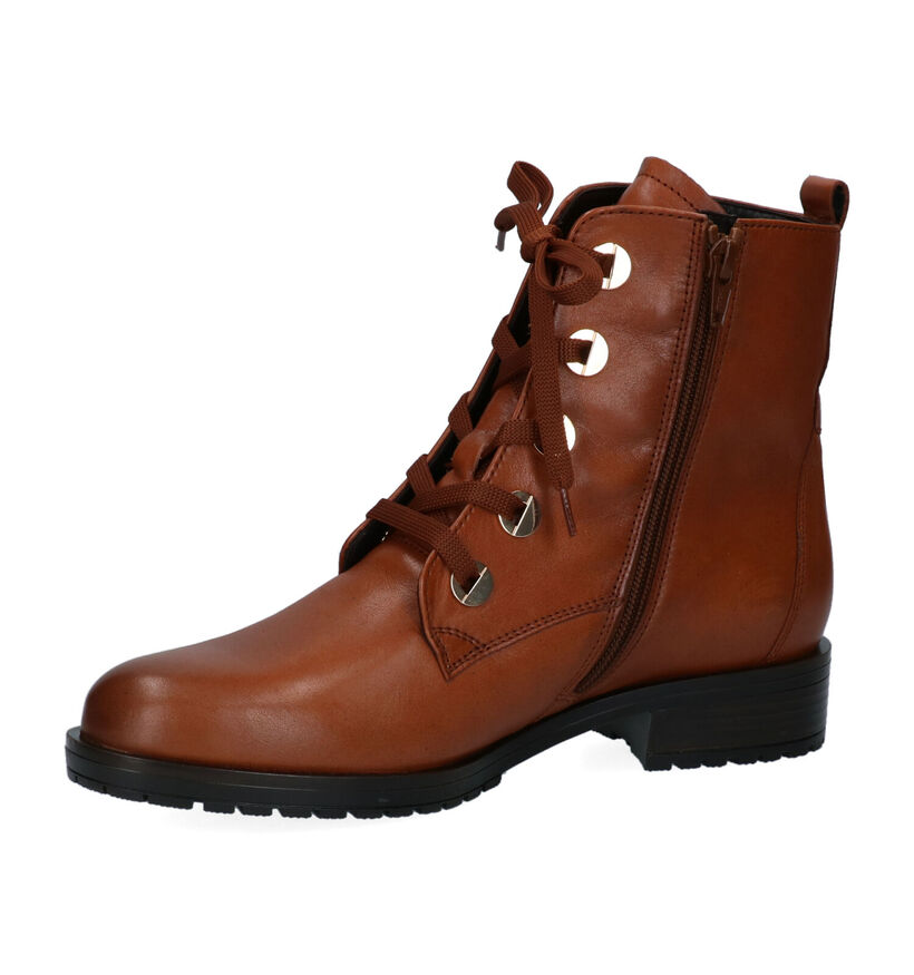 Gabor OptiFit Cognac Bottines in leer (297373)