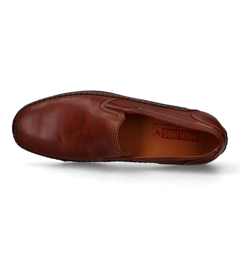 Pikolinos Azores Chaussures à enfiler en Cognac pour hommes (323361) - pour semelles orthopédiques