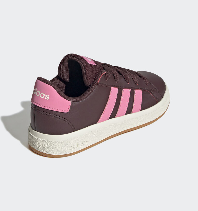adidas Grand Court 2.0 Baskets en Bordeaux pour filles (361534)