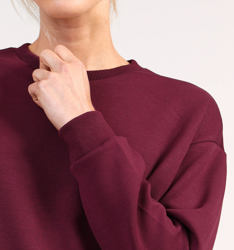 Vila Visandy Sweat Top Bordeaux Sweater voor dames (361329)