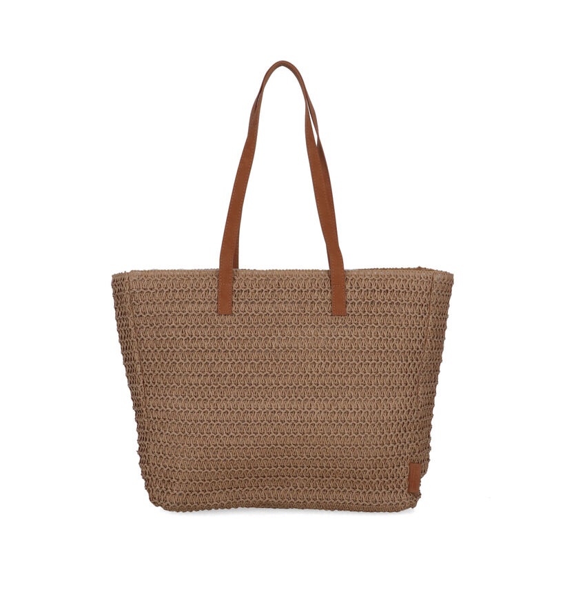 PE Florence Cabas avec fermeture éclair en Naturel pour femmes (325845)